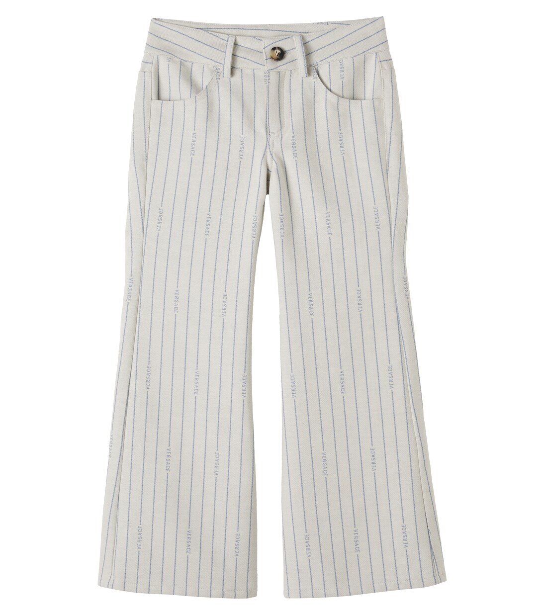 Schlaghose aus Baumwolle | Versace Kids