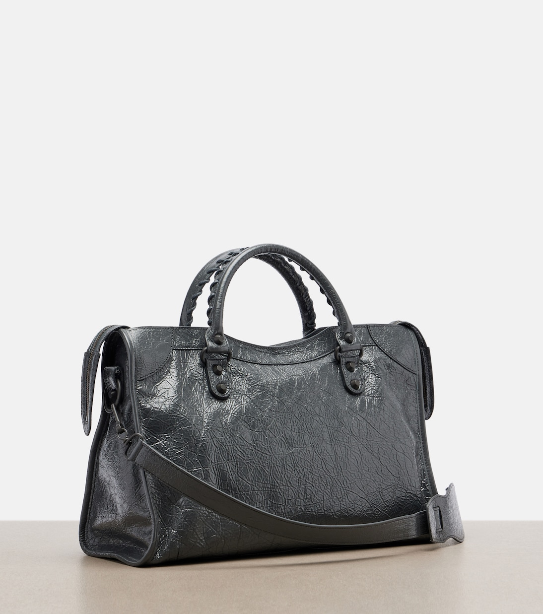 Le City leather top-handle bag | Balenciaga