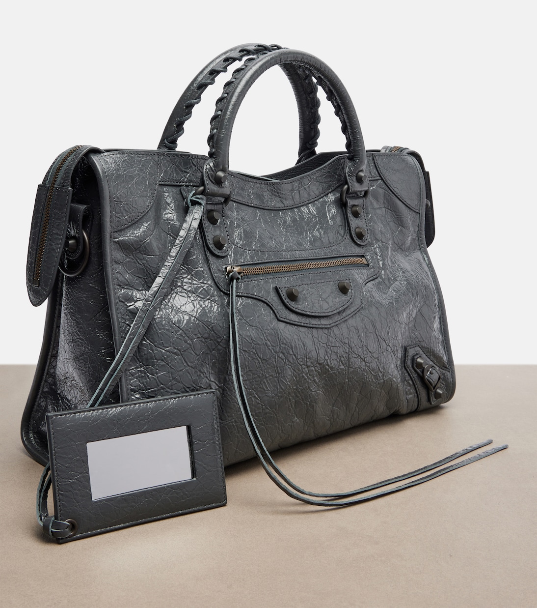 Le City leather top-handle bag | Balenciaga