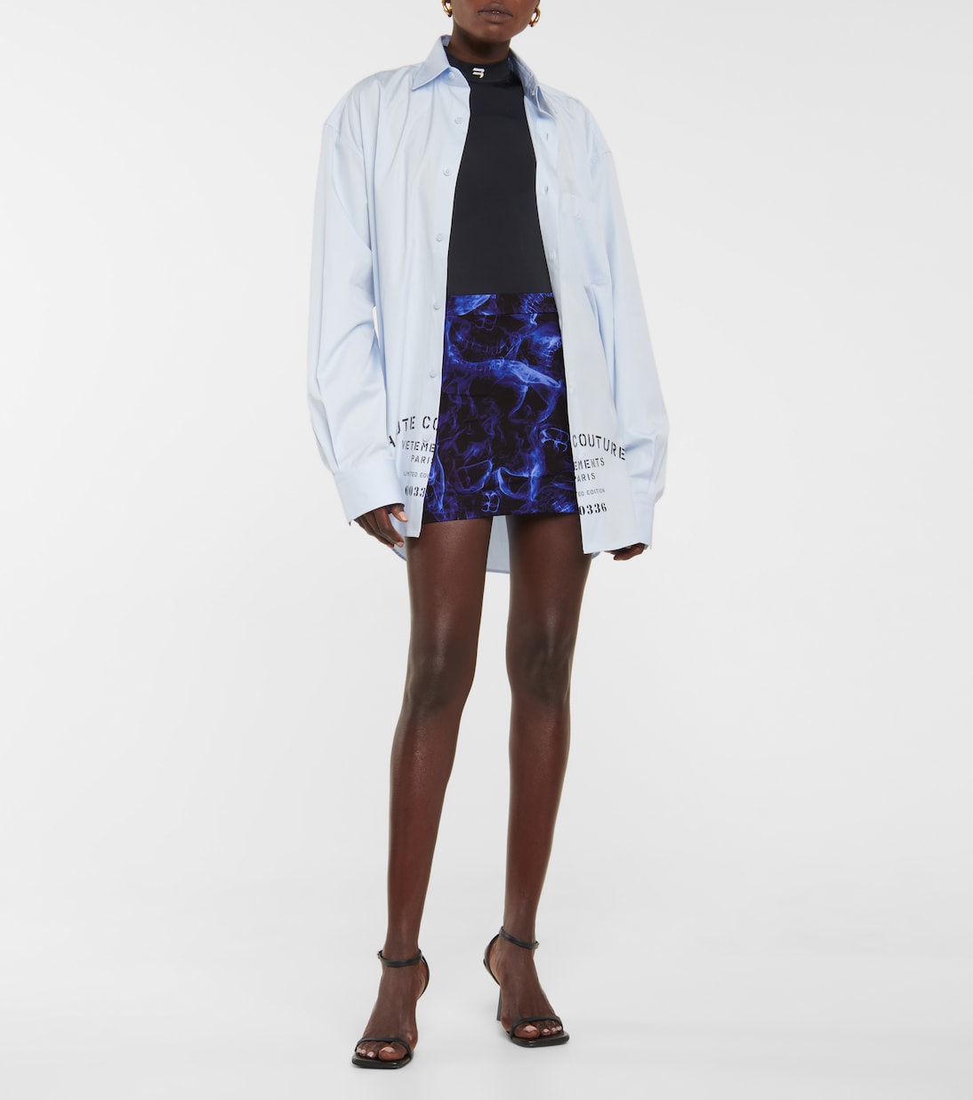 Bedruckter Minirock | Vetements