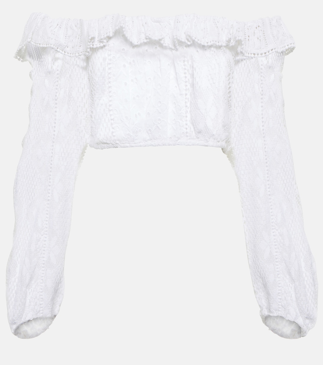 Cropped-Top Dorabella | LoveShackFancy