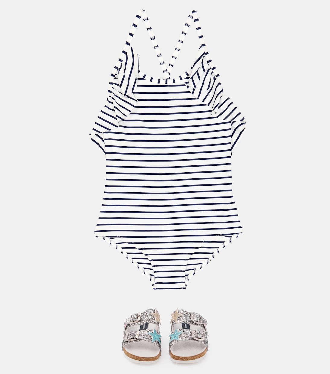 Baby Annaelle striped swimsuit | Melissa Odabash Kids