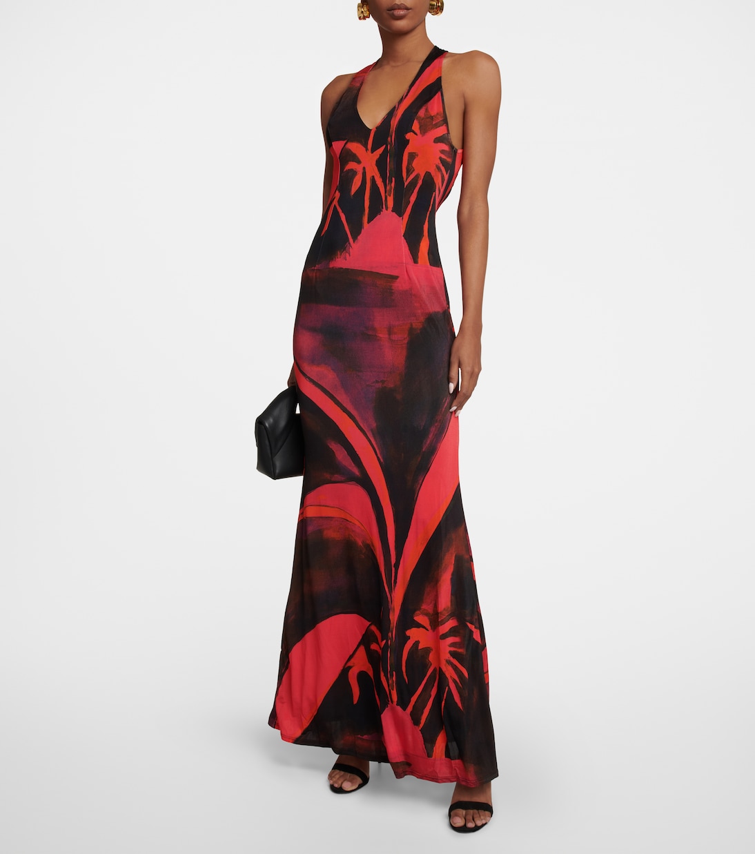 Maxikleid High Sea aus Jersey | Louisa Ballou