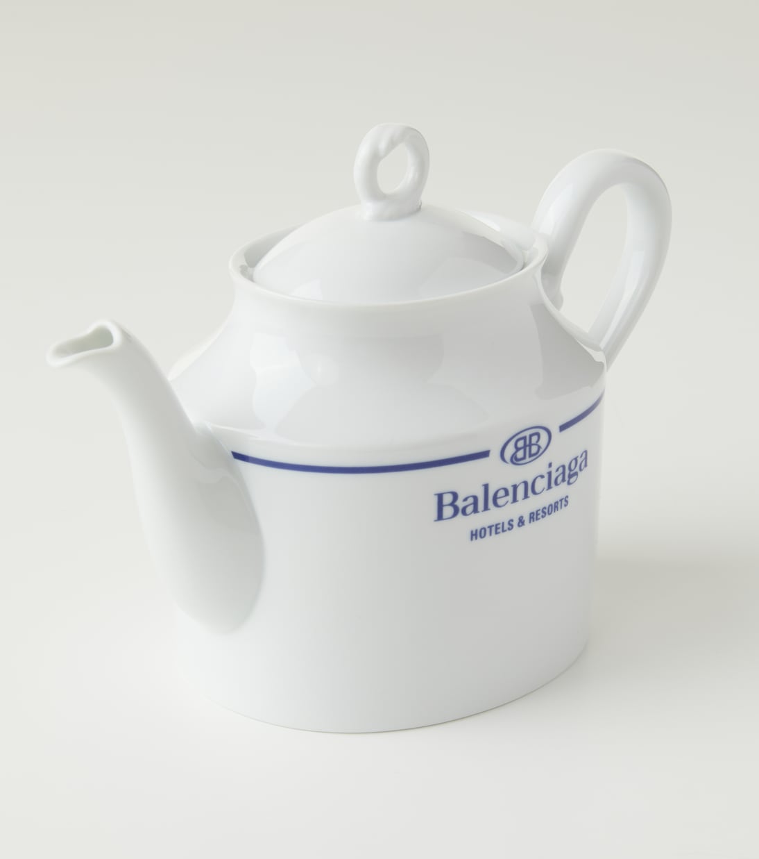 x Ginori 1735 logo porcelain teapot | Balenciaga