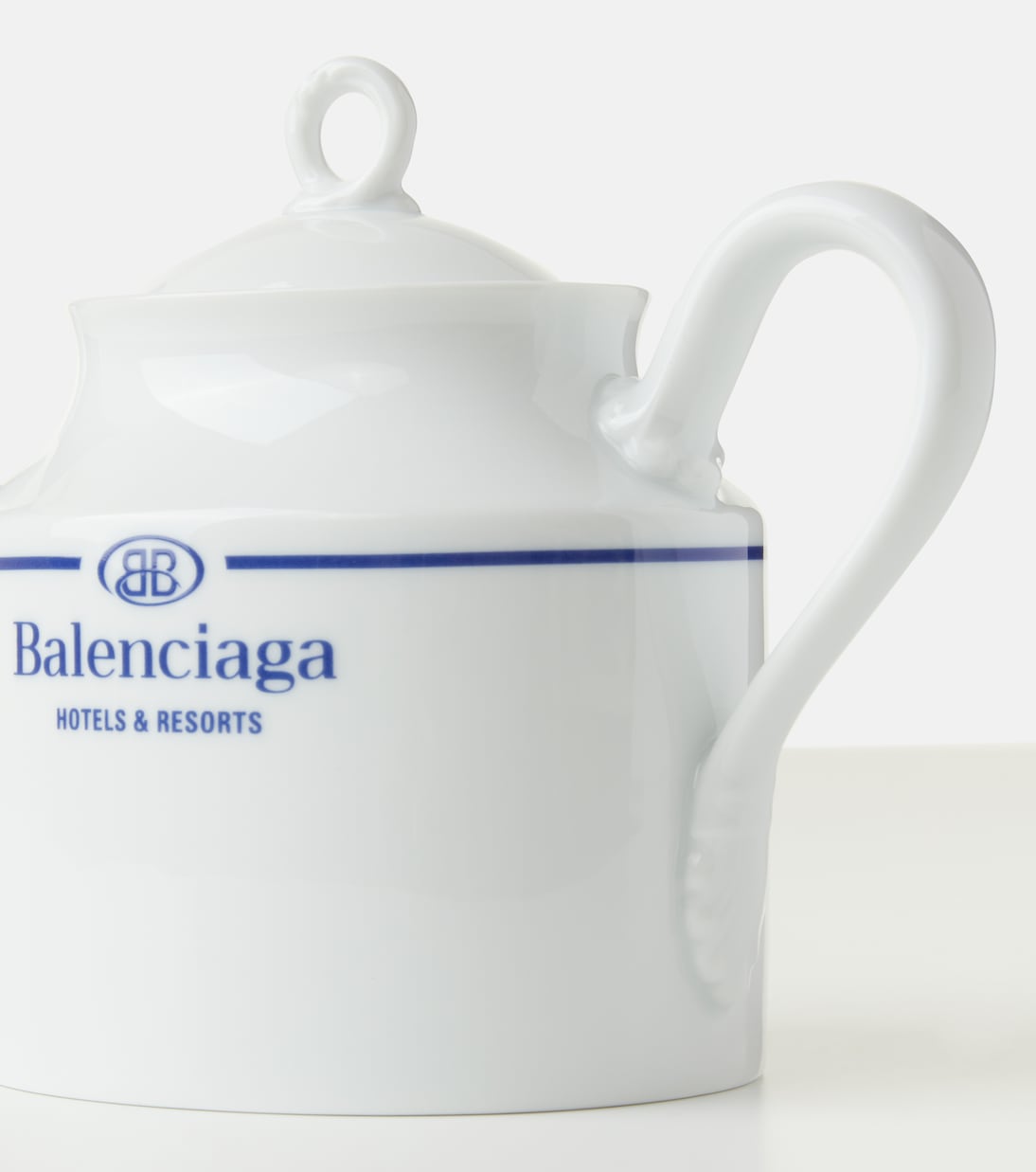 x Ginori 1735 logo porcelain teapot | Balenciaga