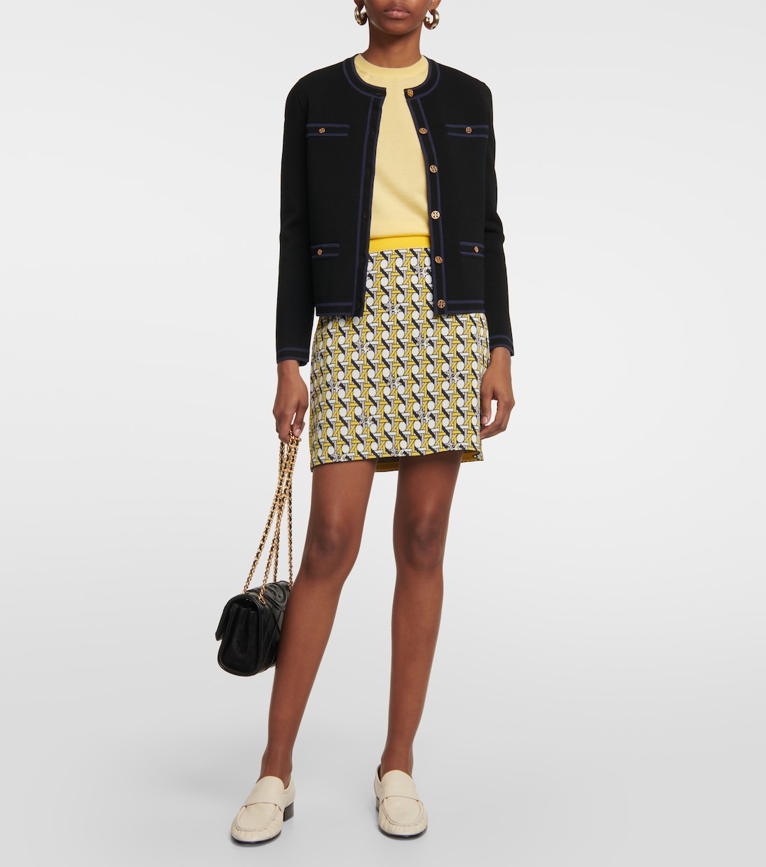 Minirock aus Strick | Tory Burch
