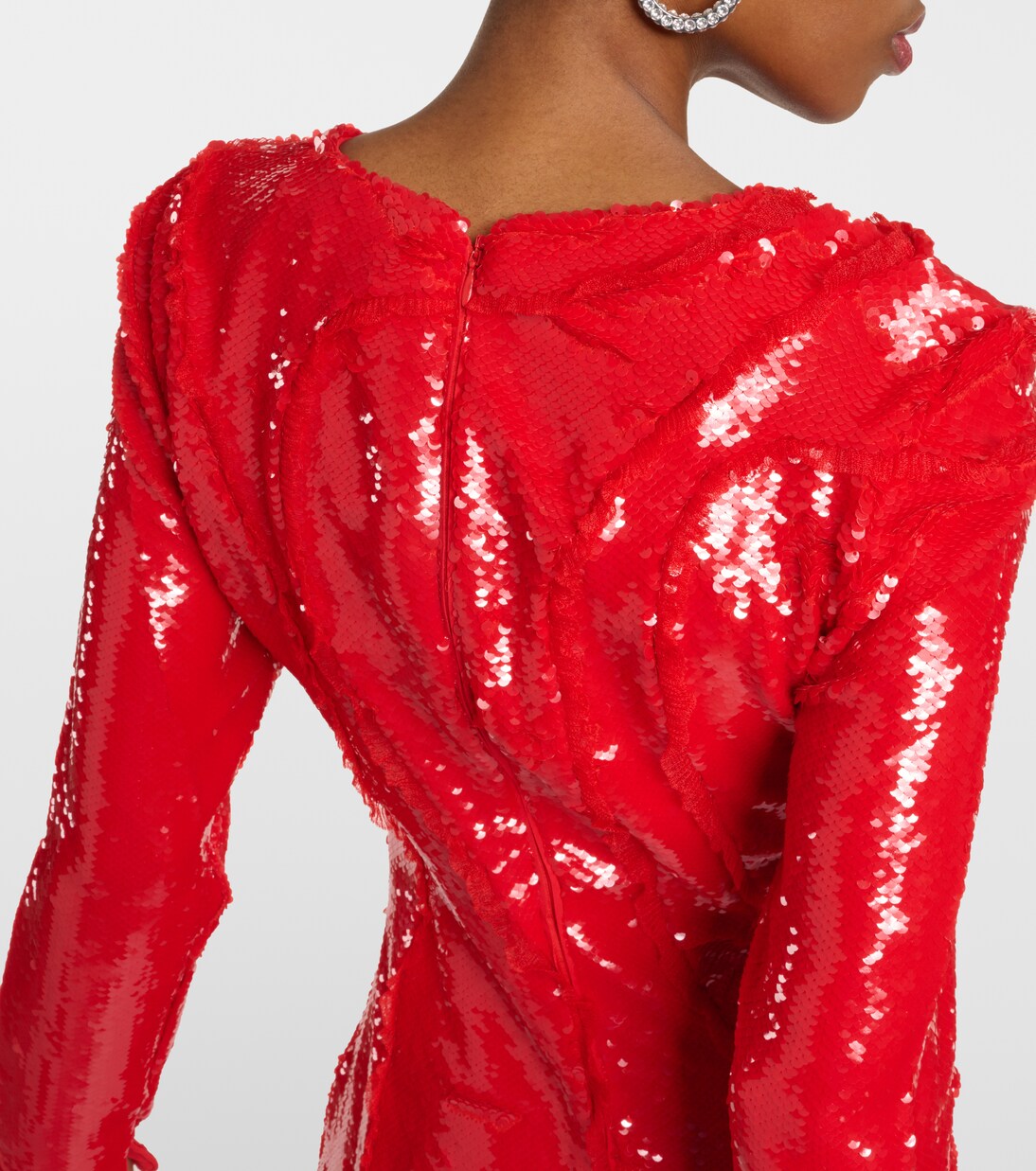 Maxikleid mit Pailletten | Ganni