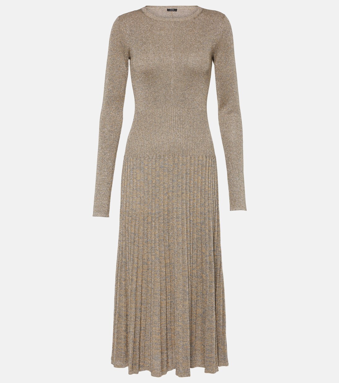 Robe midi en Lurex® | Joseph