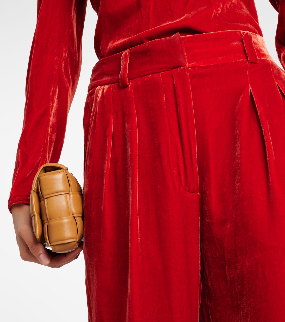 Weite Hose Veronica aus Samt | Ulla Johnson