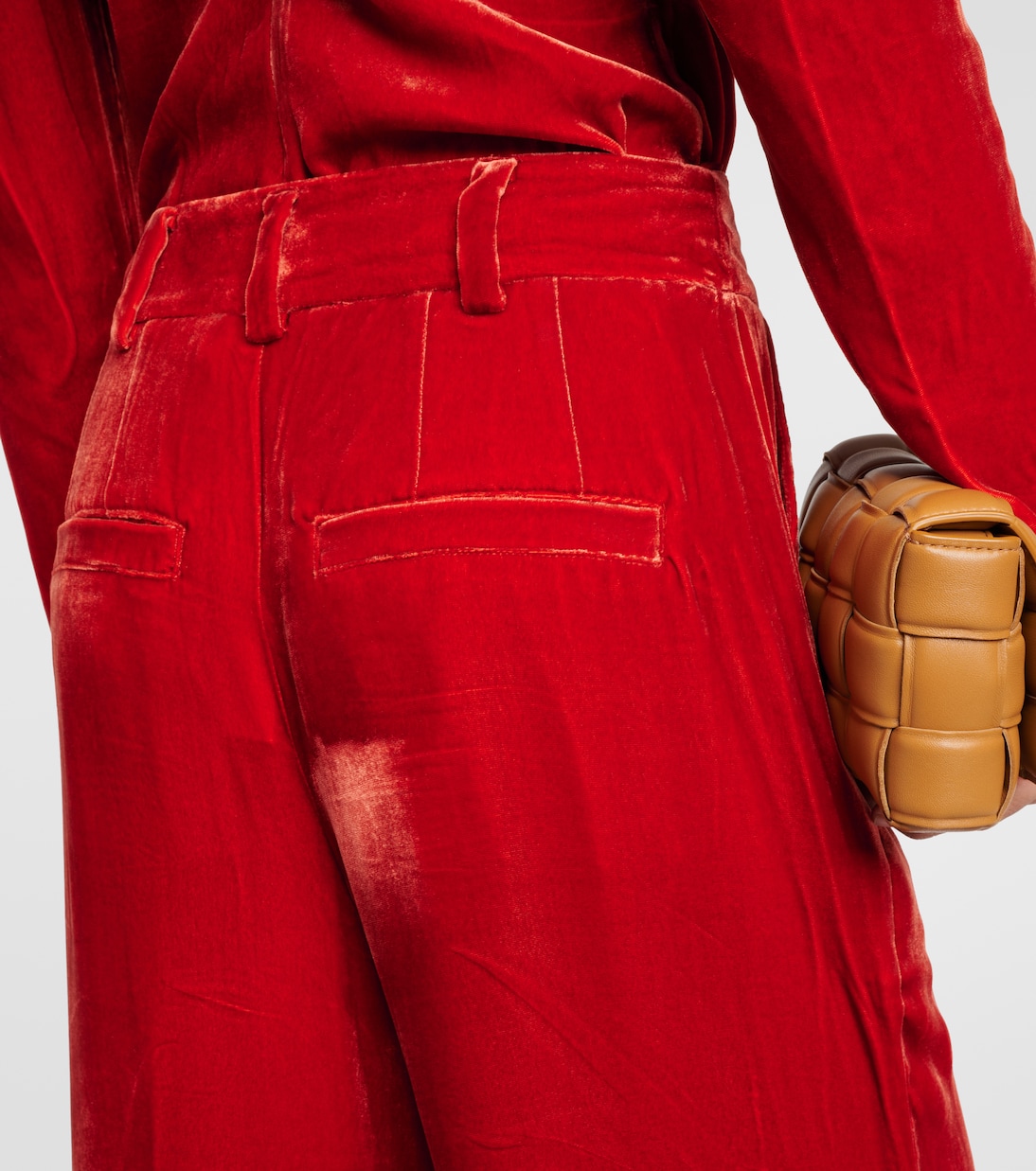 Weite Hose Veronica aus Samt | Ulla Johnson