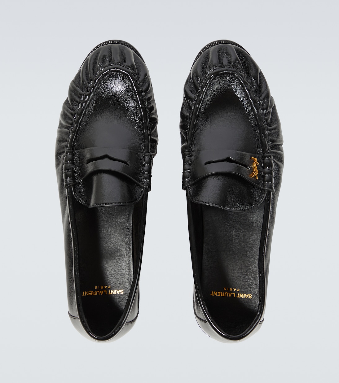 Le Loafer leather penny loafers | Saint Laurent