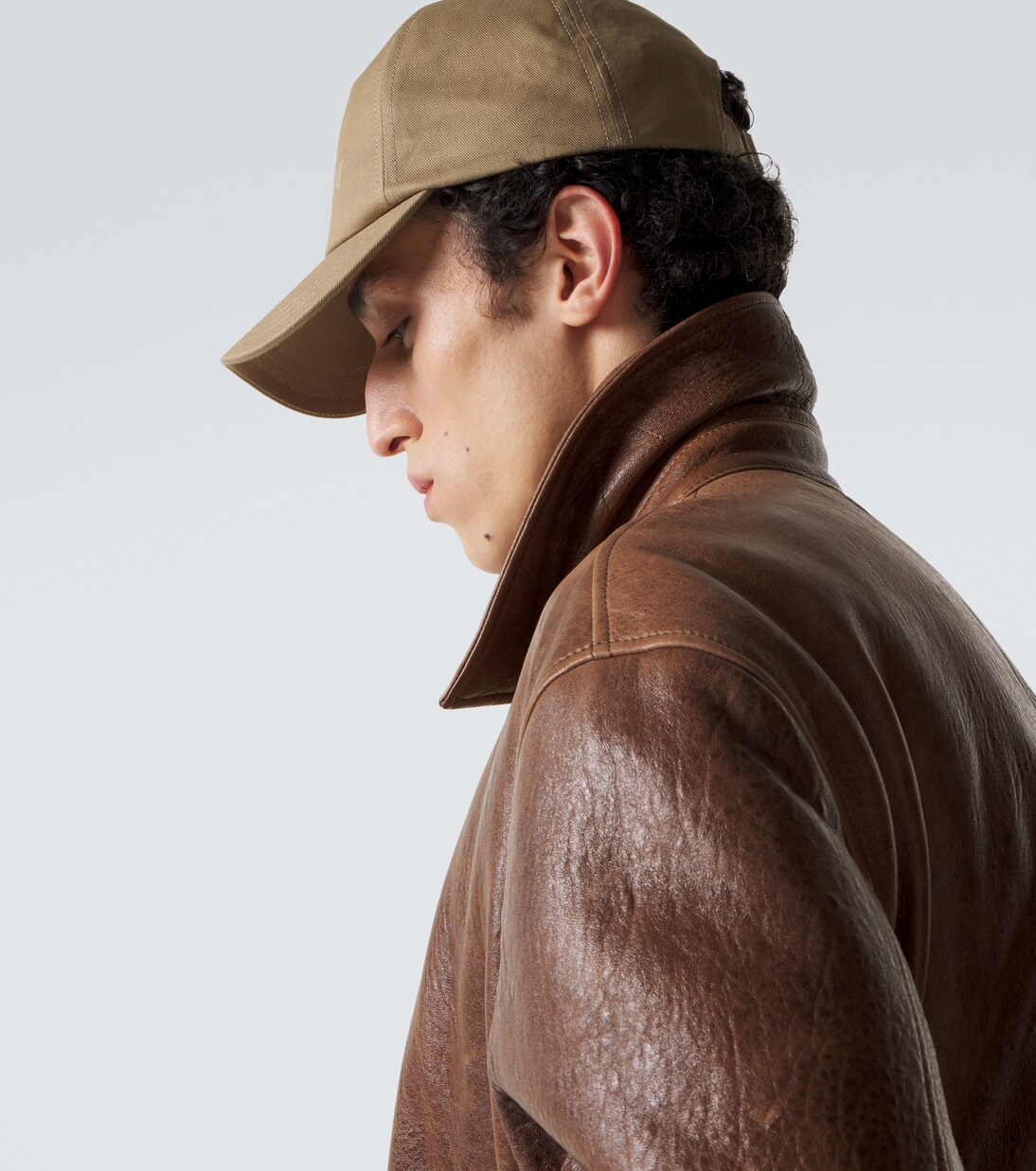 Baseballcap aus Baumwolle und Leinen | Saint Laurent