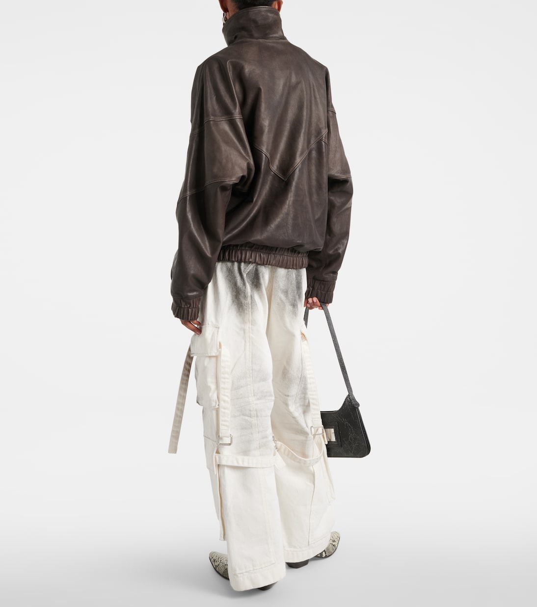 Letty leather bomber jacket | Acne Studios