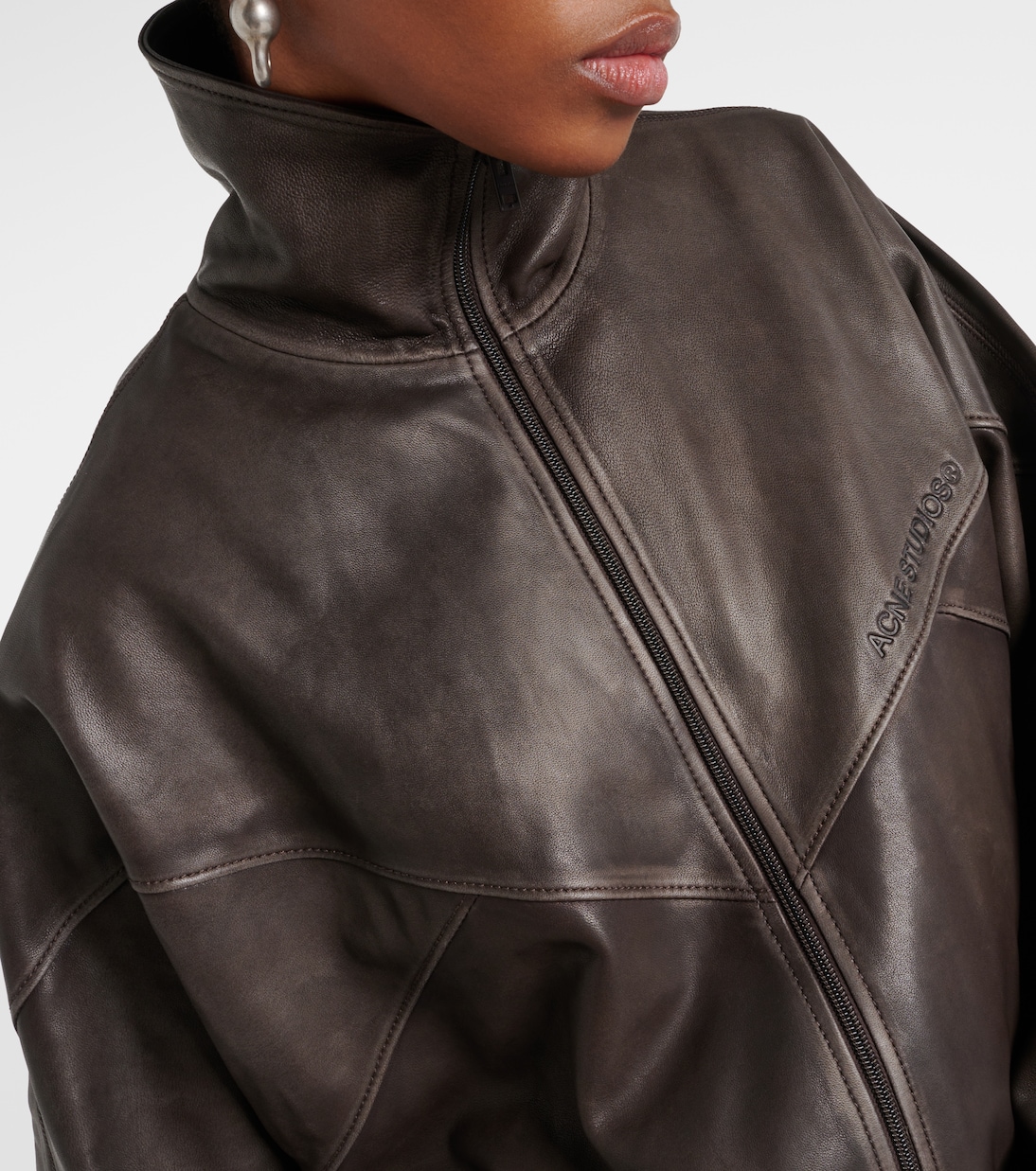 Letty leather bomber jacket | Acne Studios