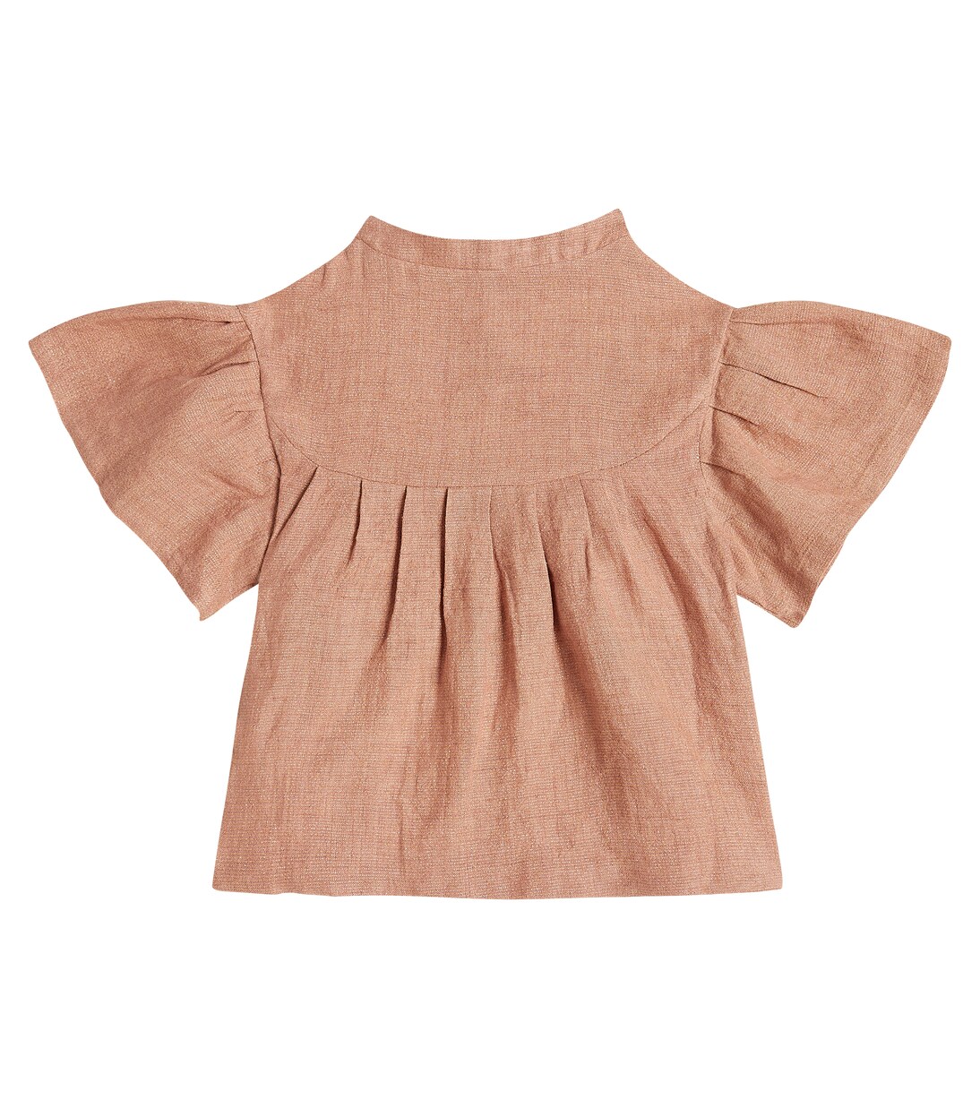 Rosalie linen-blend shirt | Donsje