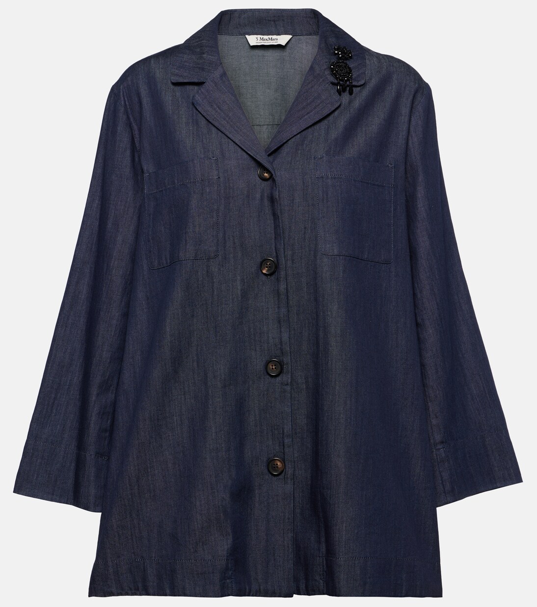 Verziertes Top aus Denim | 'S Max Mara