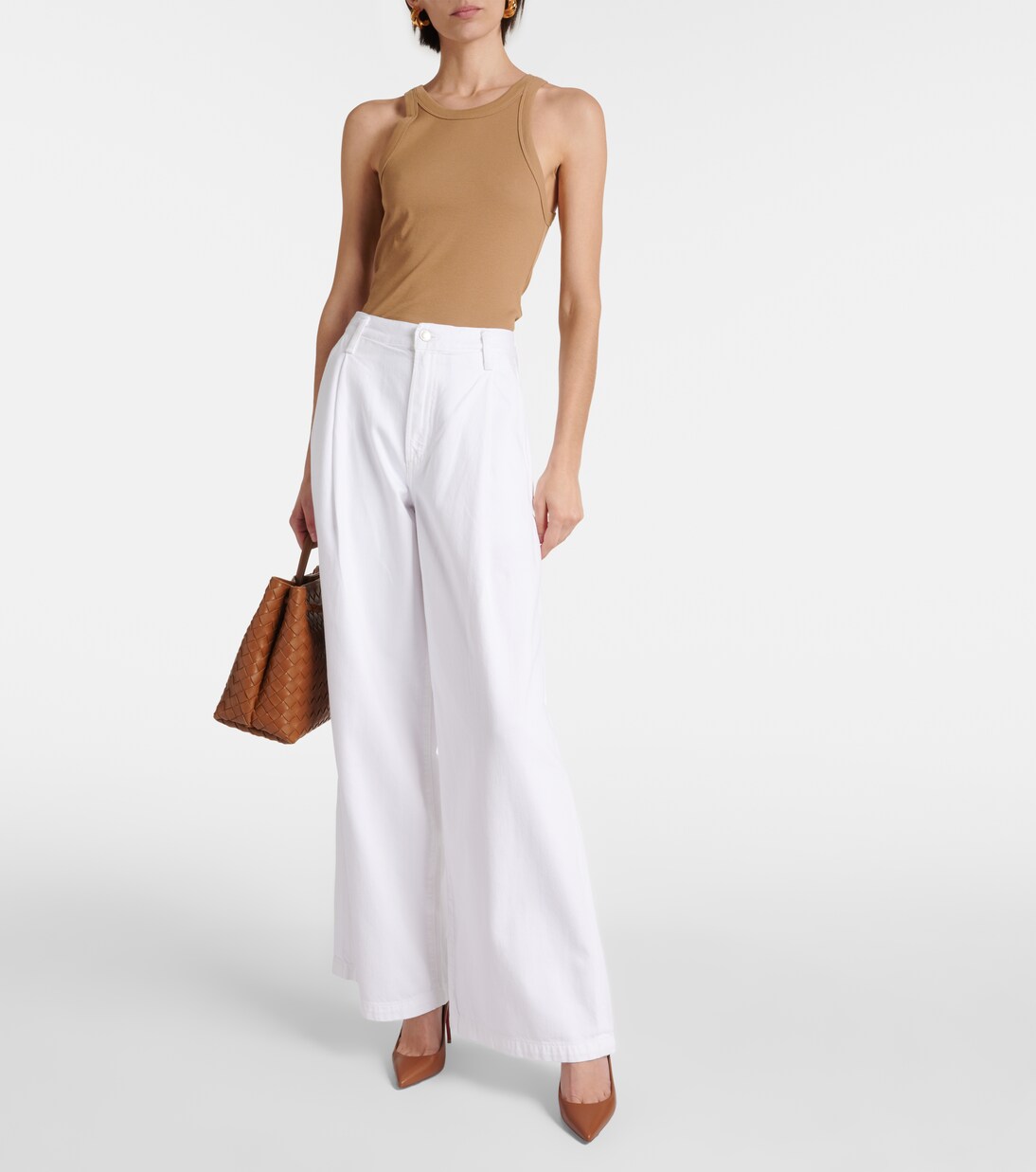 Low-Rise Wide-Leg Jeans Ellis | Agolde