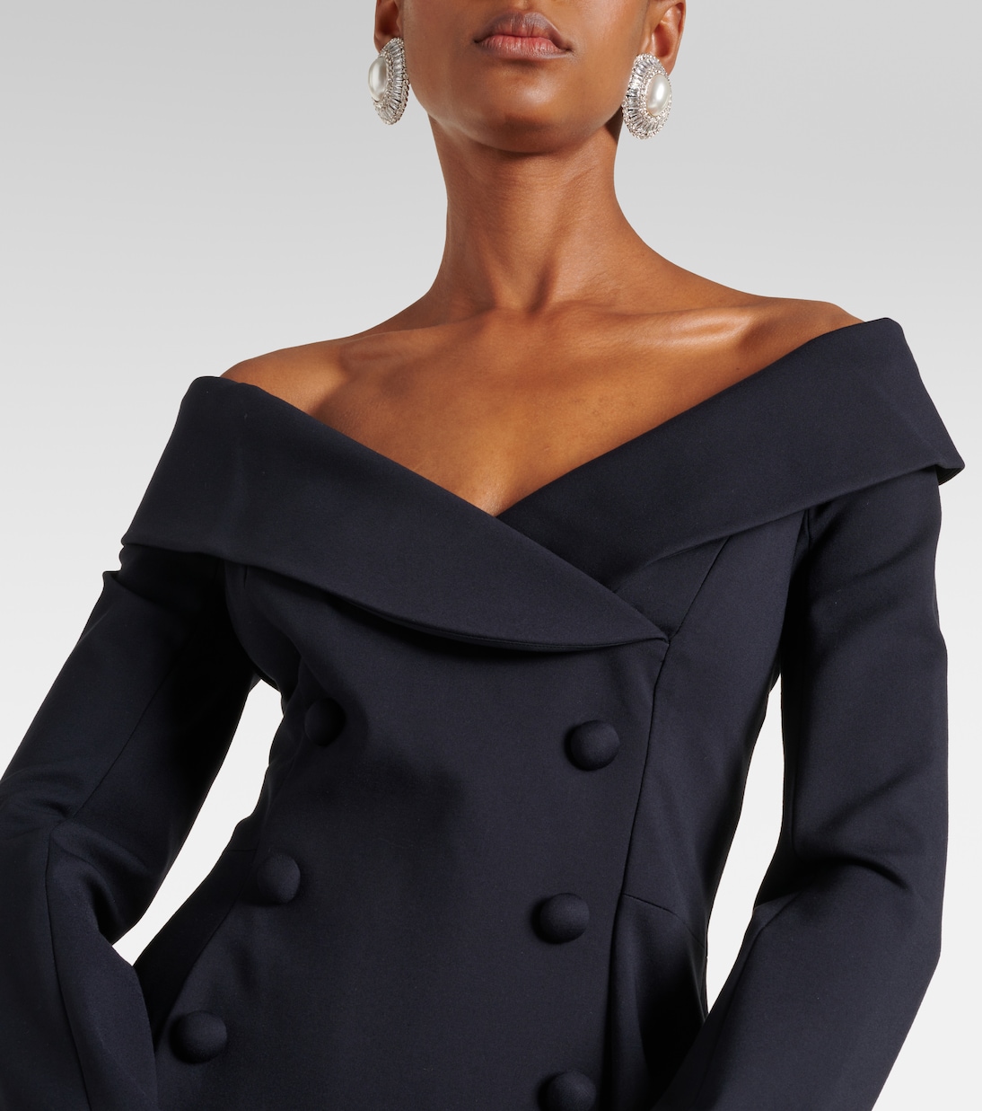 Off-Shoulder-Midikleid | Dorothee Schumacher