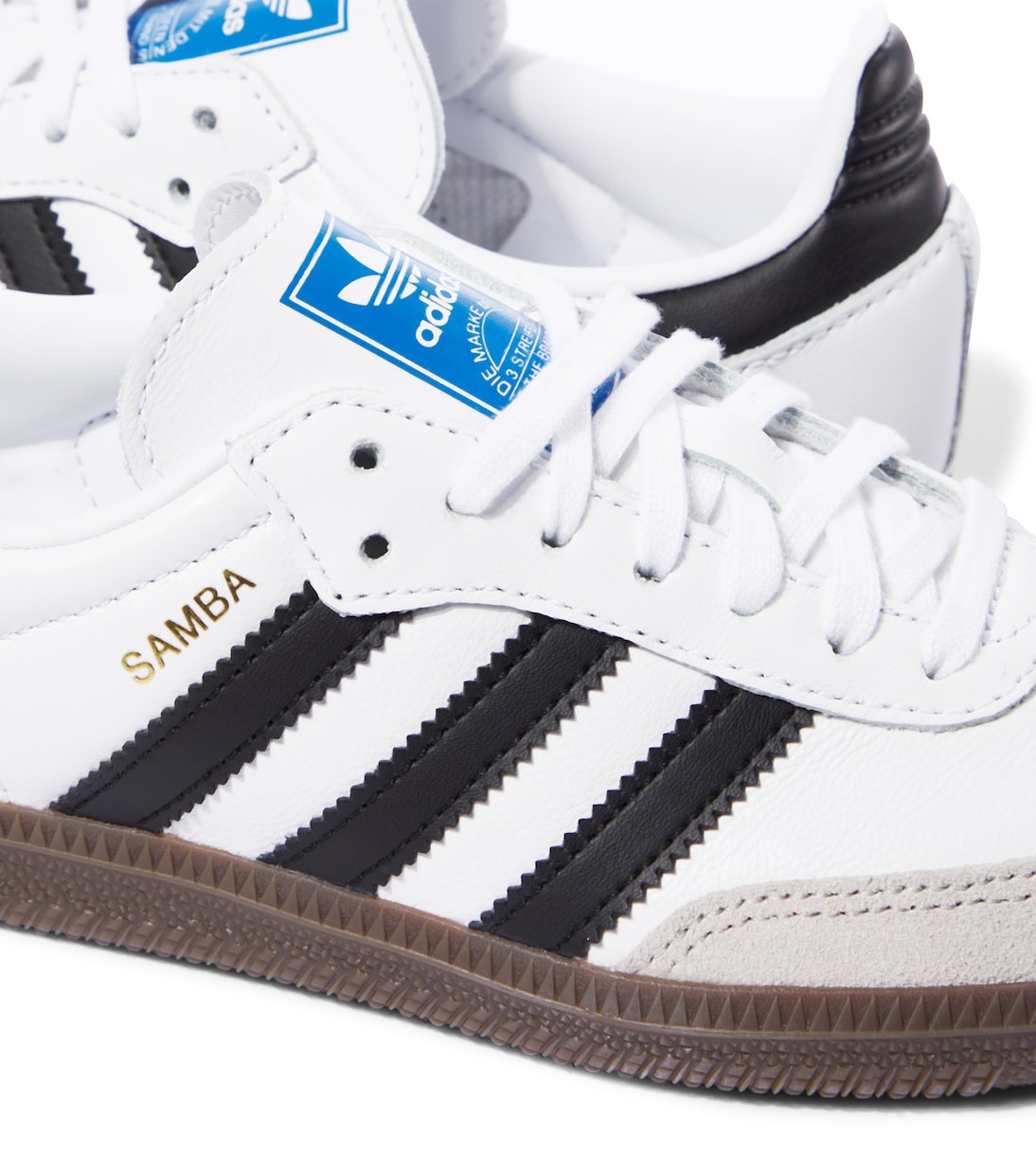 Sneakers Samba OG mit Leder mit Veloursleder | Adidas Originals Kids