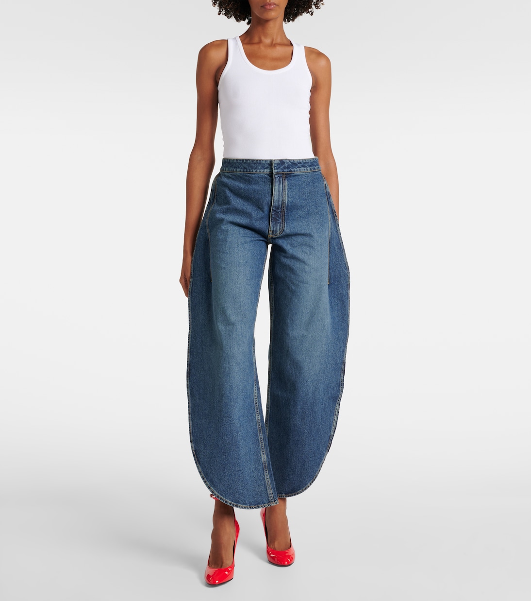 Decollete patent leather pumps | Alaïa