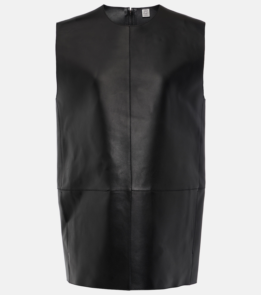 Top aus Leder | Toteme