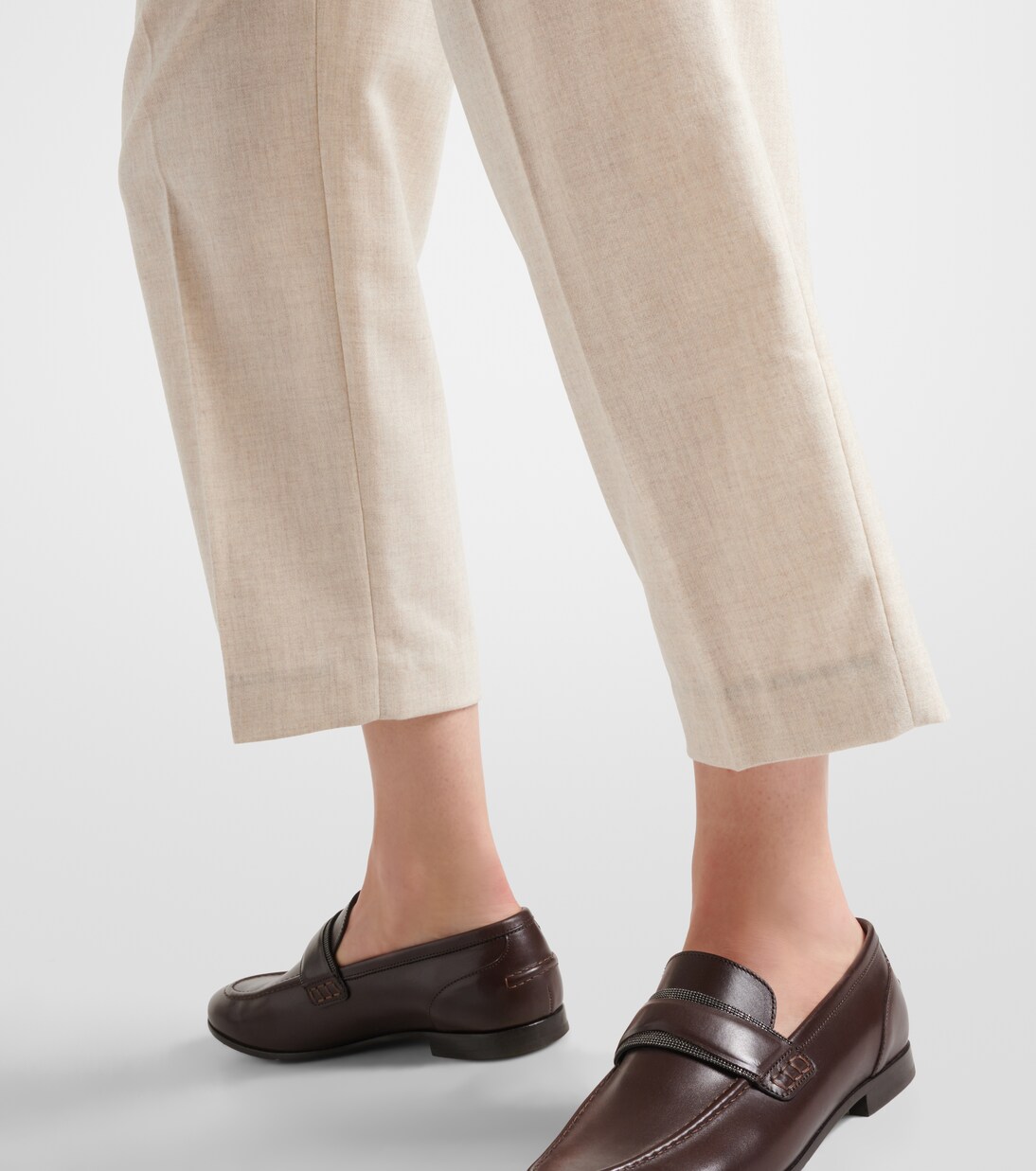 Gerade Hose aus Baumwolle | Brunello Cucinelli