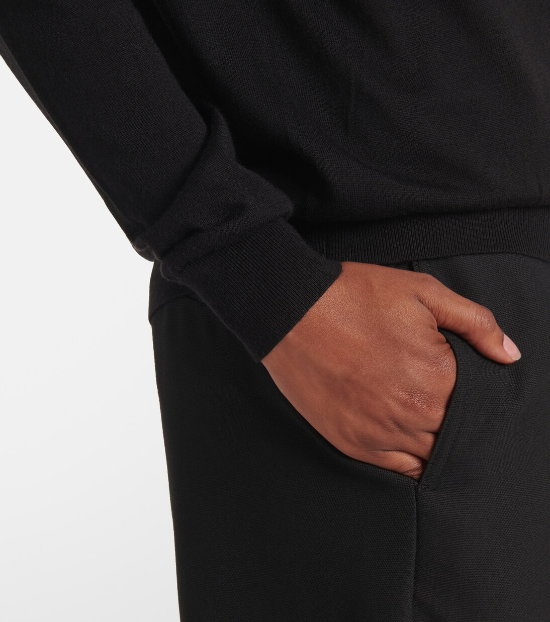 Pull en laine et soie mélangées | Toteme