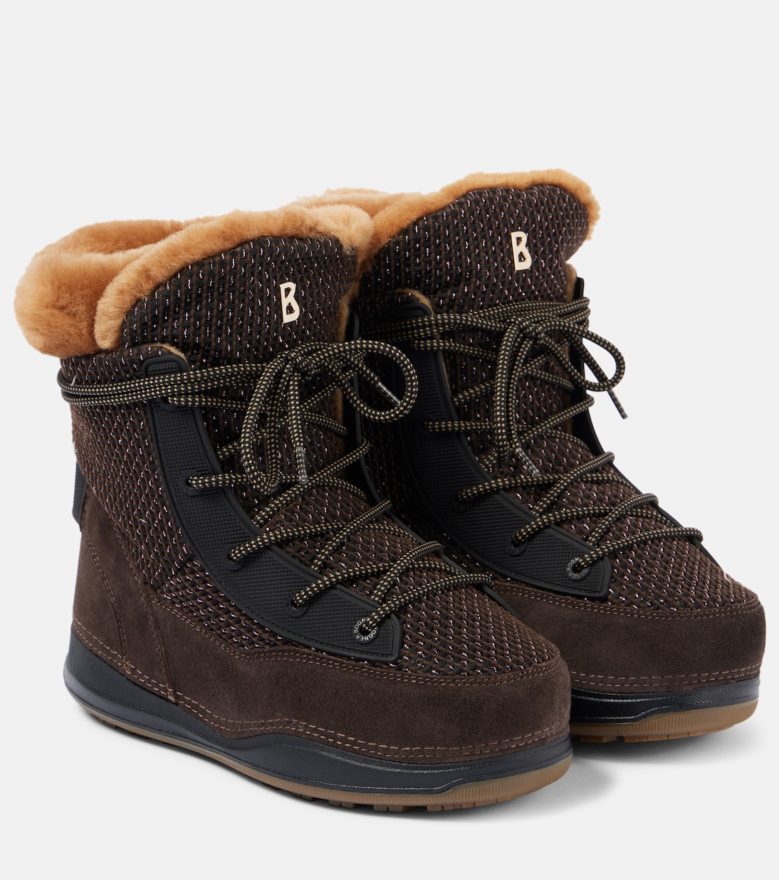 Verbier shearling-trimmed suede ankle boots | Bogner