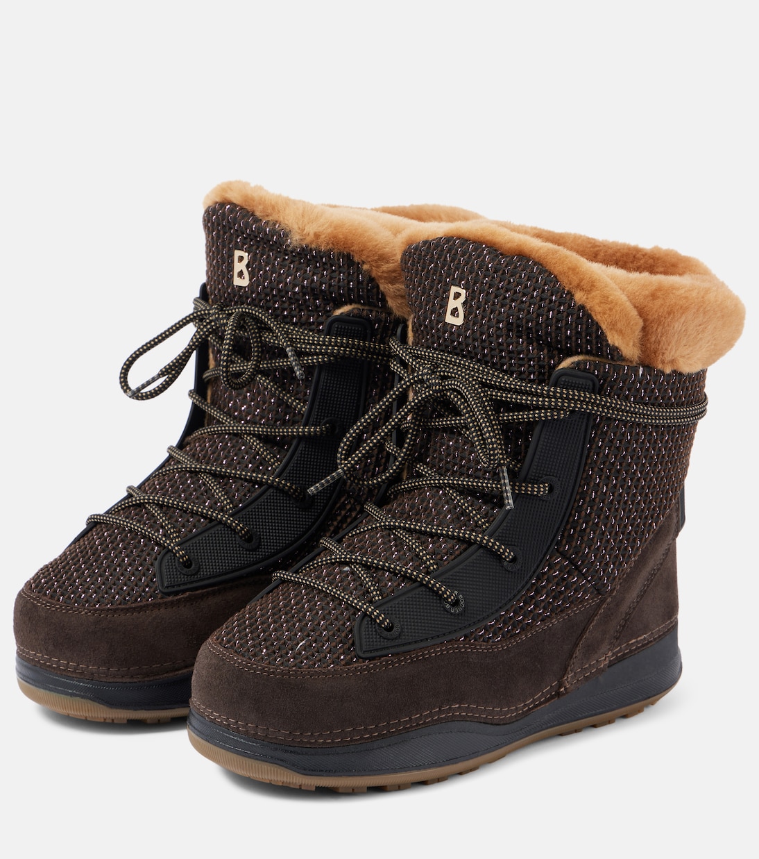 Verbier shearling-trimmed suede ankle boots | Bogner
