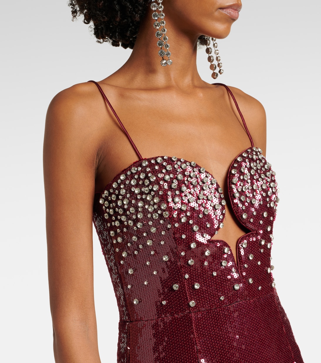 X Nicky Hilton Robe Zelda mit Pailletten | Rebecca Vallance