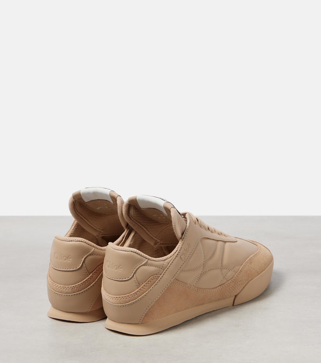Chloé Kick leather low-top sneakers | Chloé