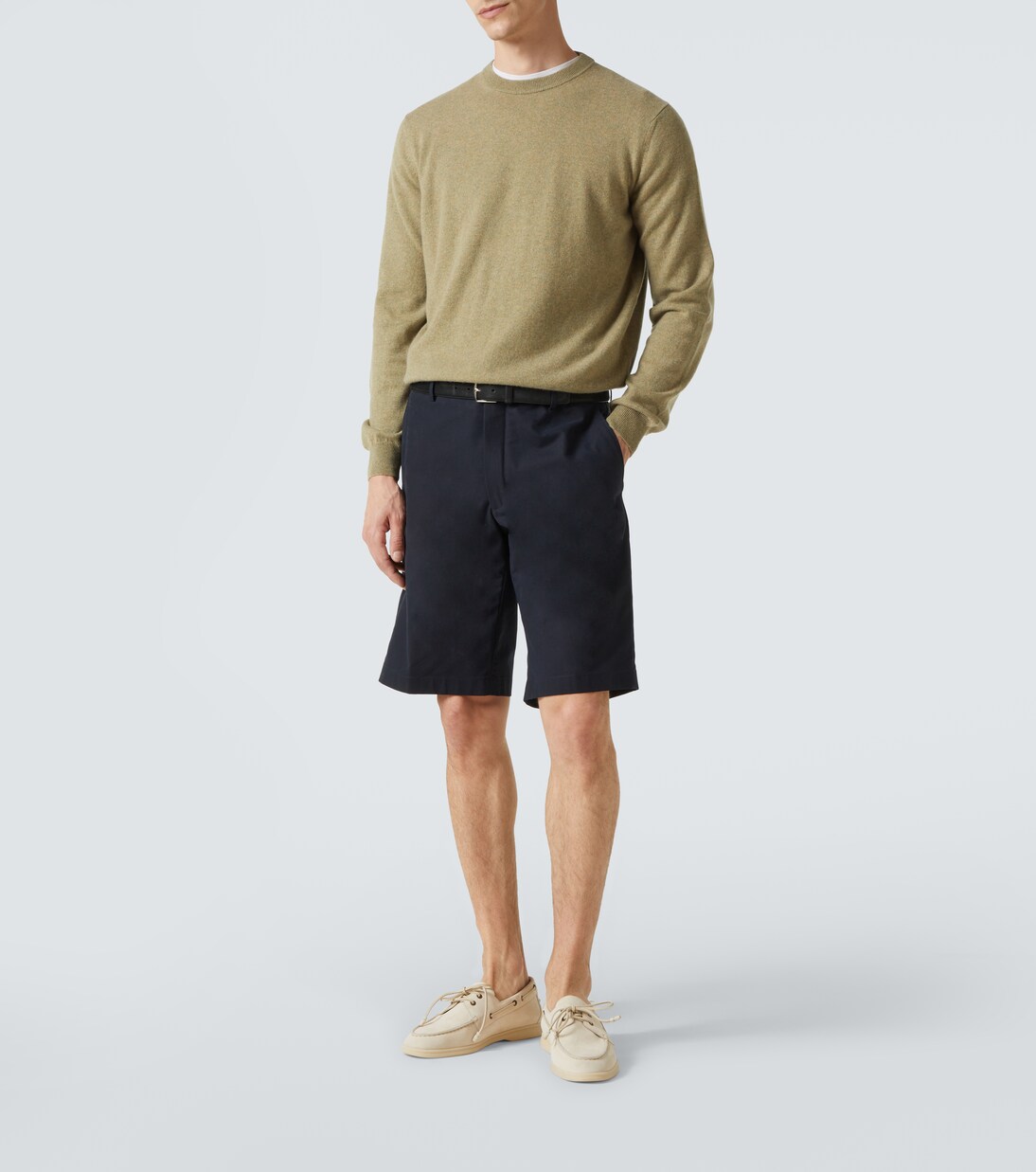 Jarno cotton-blend Bermuda shorts | Loro Piana