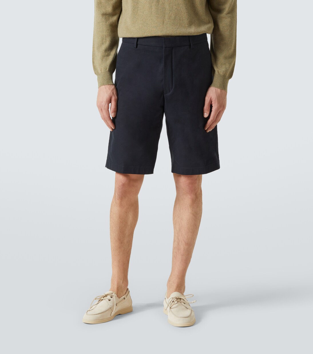 Jarno cotton-blend Bermuda shorts | Loro Piana