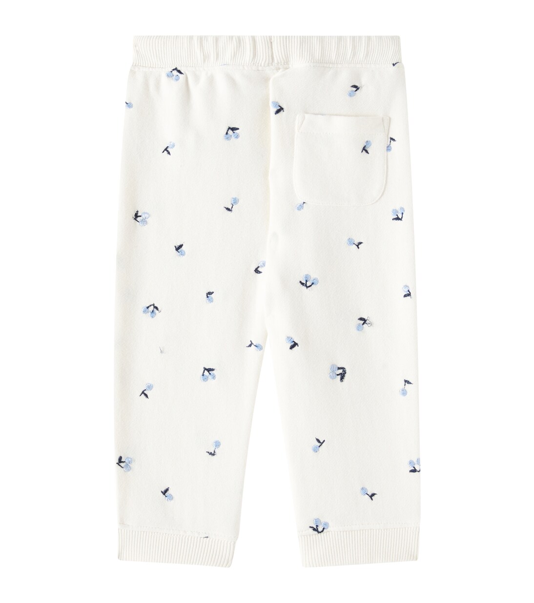 Baby Bambo embroidered cotton sweatpants | Bonpoint