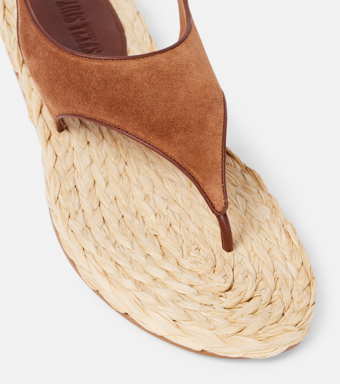 Sandalen Amalfi aus Veloursleder | Paris Texas