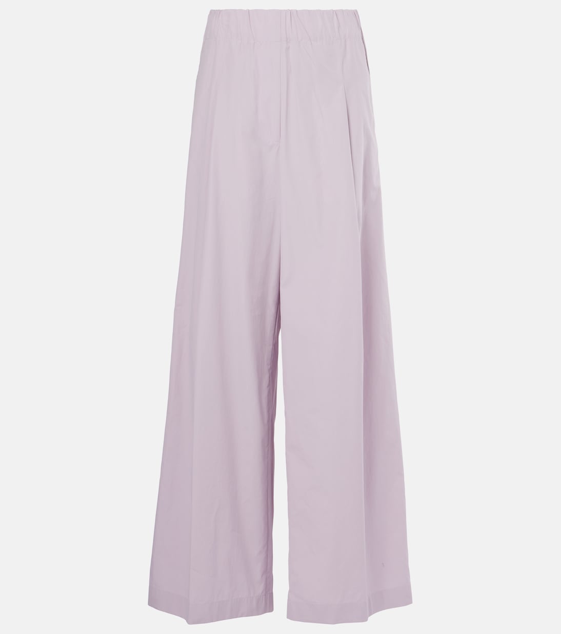Weite High-Rise-Hose aus Baumwolle | Dries Van Noten
