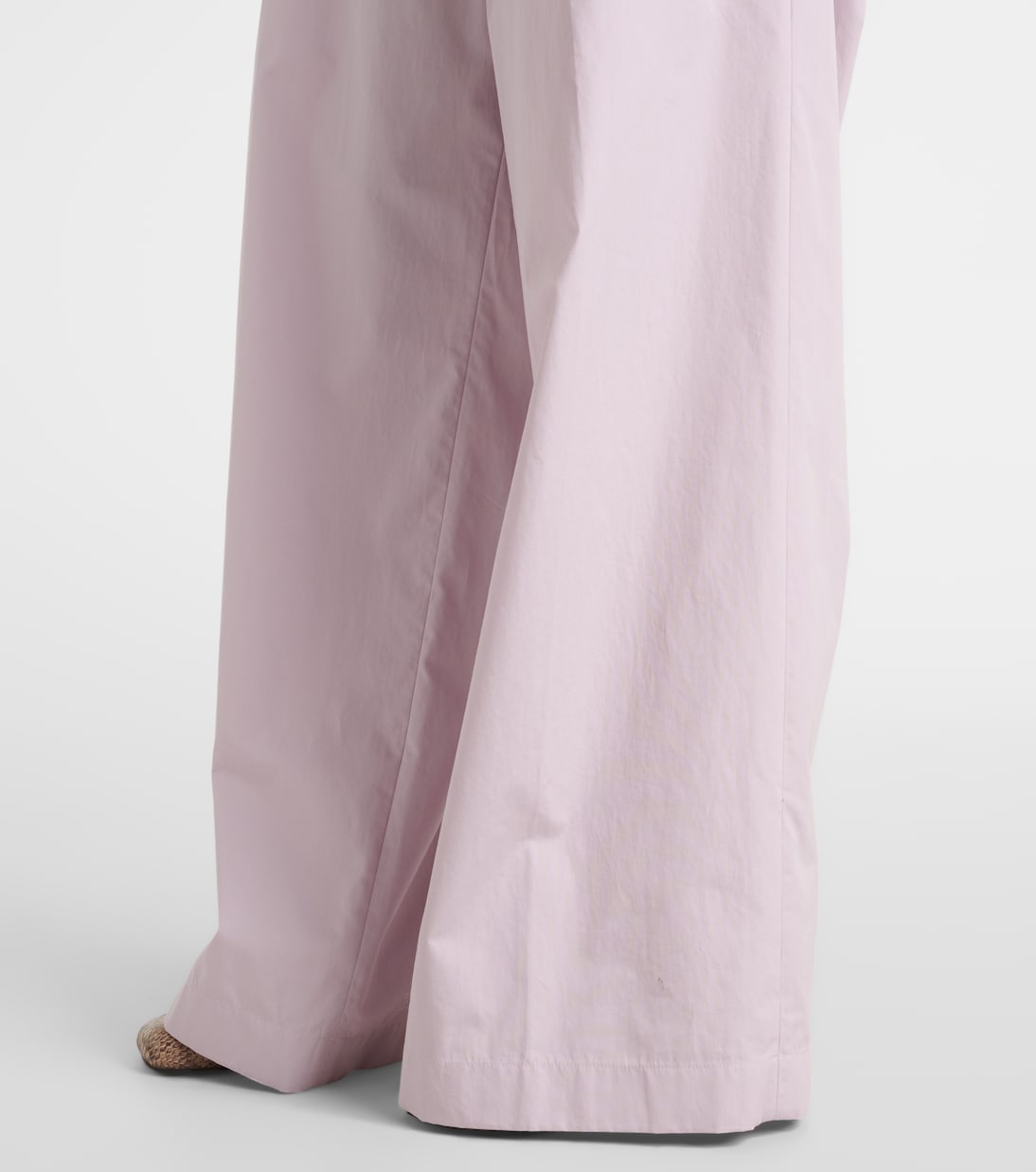 Weite High-Rise-Hose aus Baumwolle | Dries Van Noten