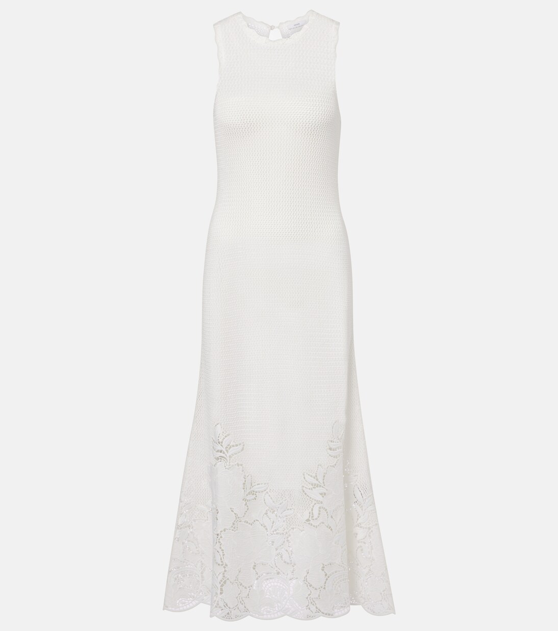 Open-knit cotton maxi dress | Erdem