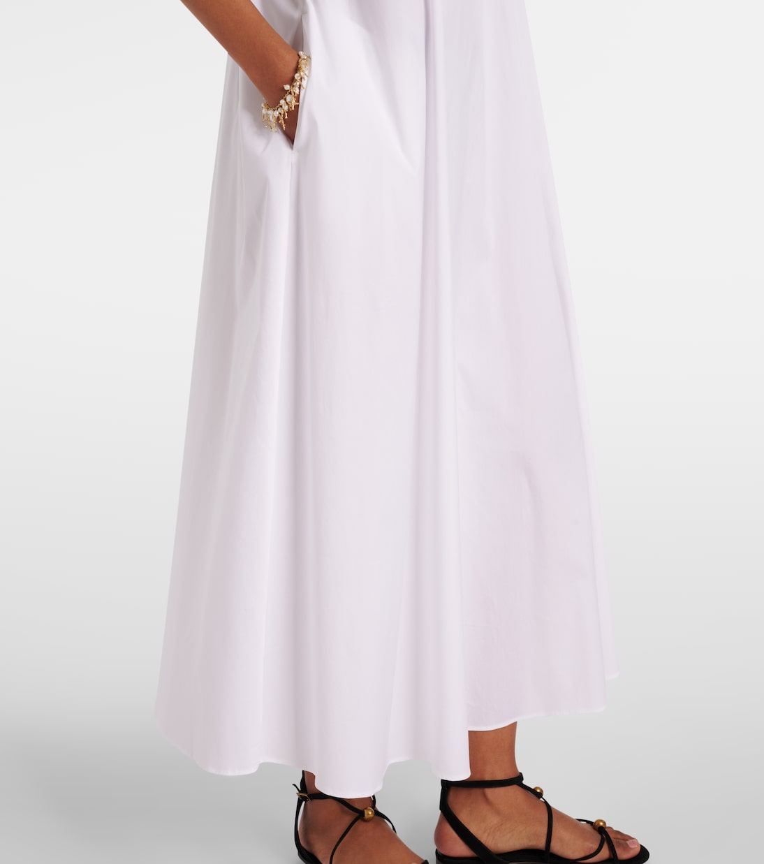 Romea cotton-blend poplin maxi dress | Max Mara