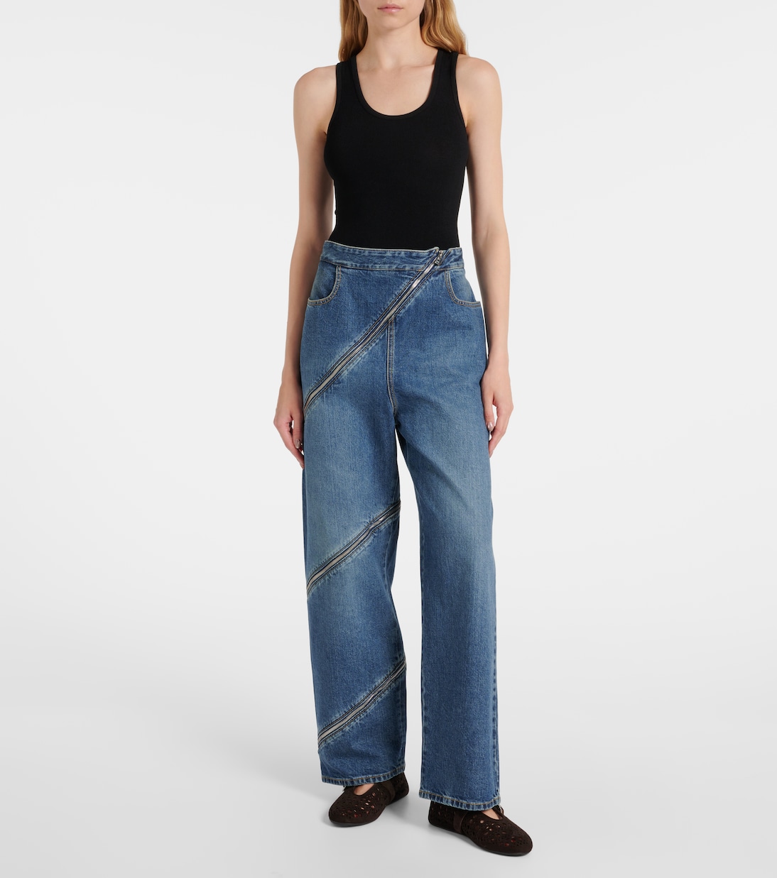 Ballerinas Vienne aus Leder | Alaïa