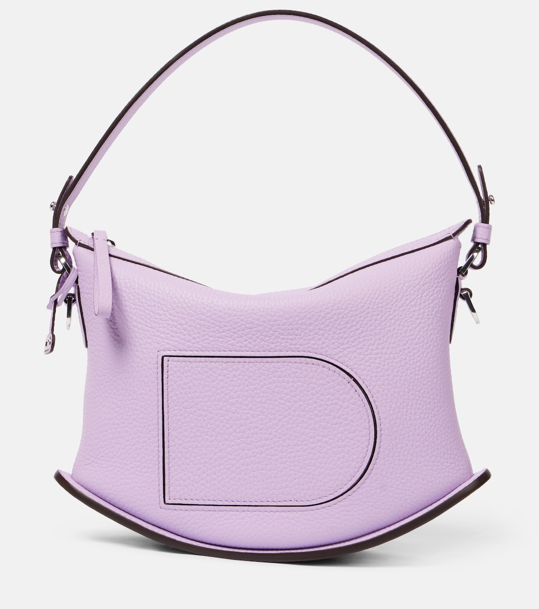 Schultertasche Pin Swing aus Leder | Delvaux