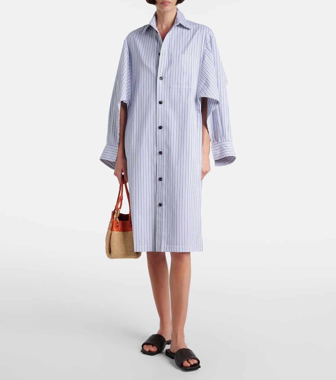 Parco Intrecciato leather mules | Bottega Veneta