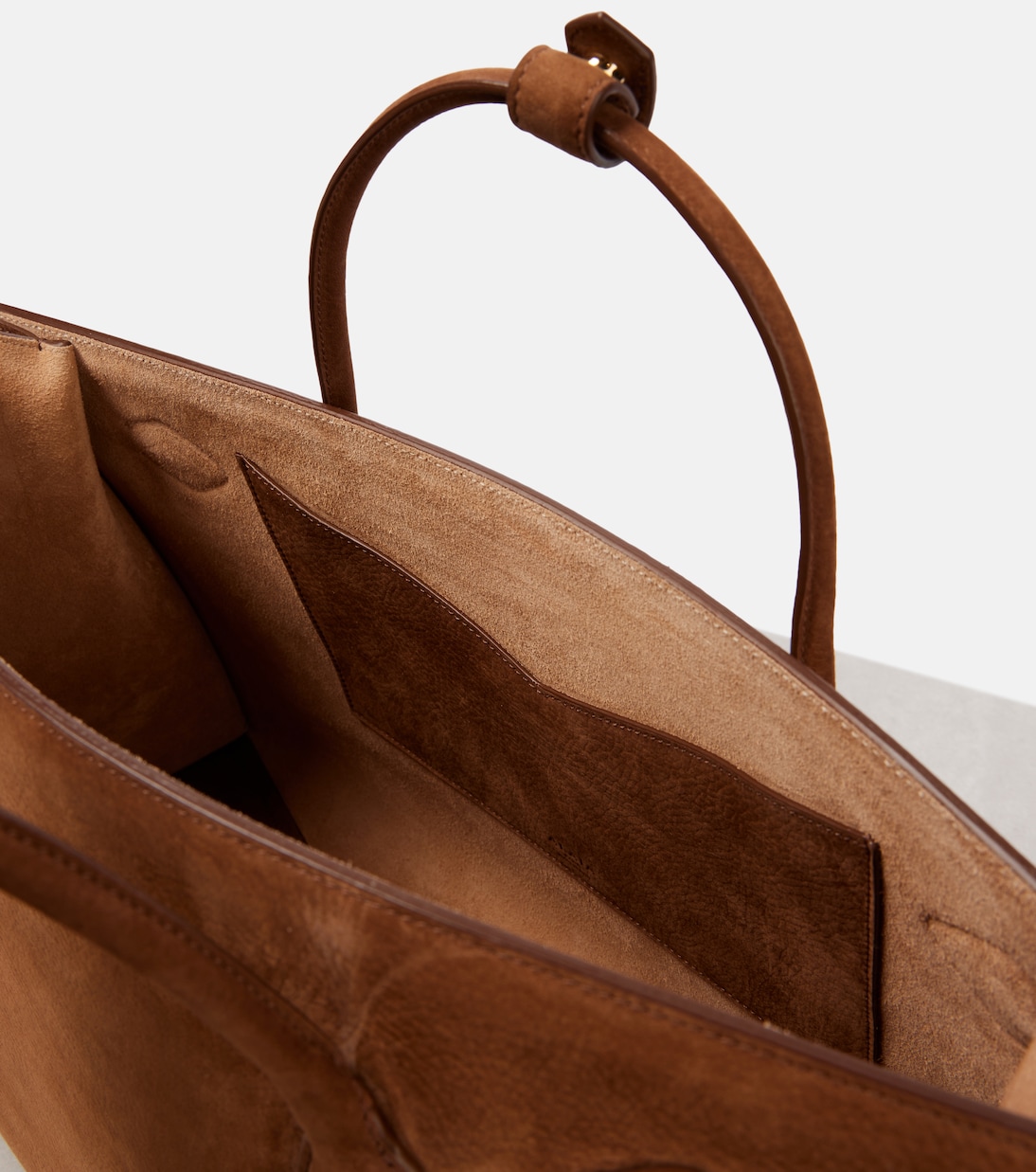 Le Teckel suede tote bag | Alaïa