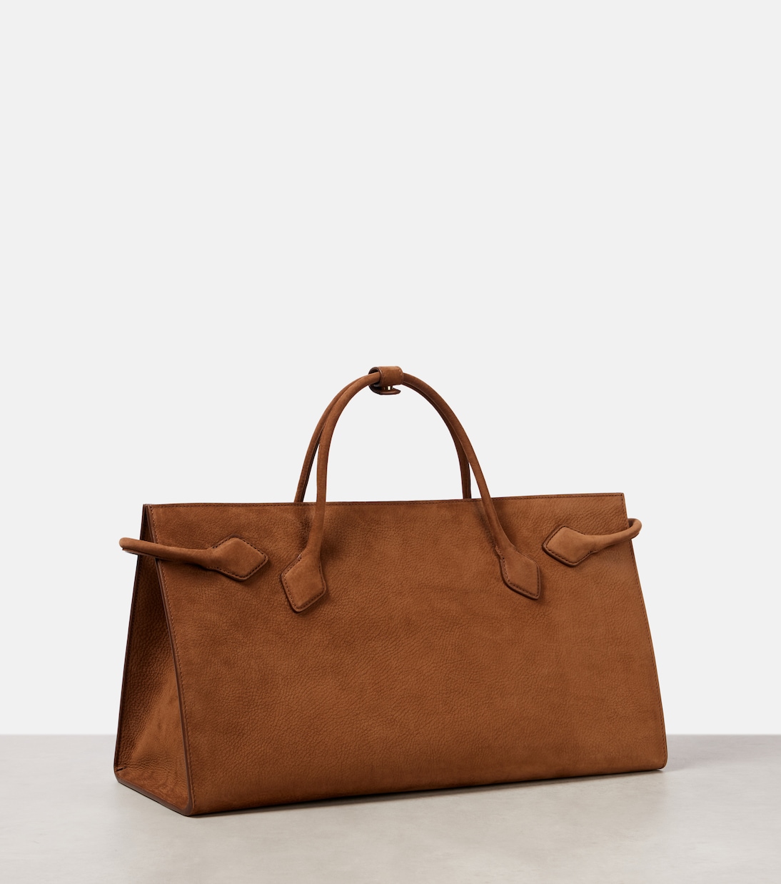 Le Teckel suede tote bag | Alaïa
