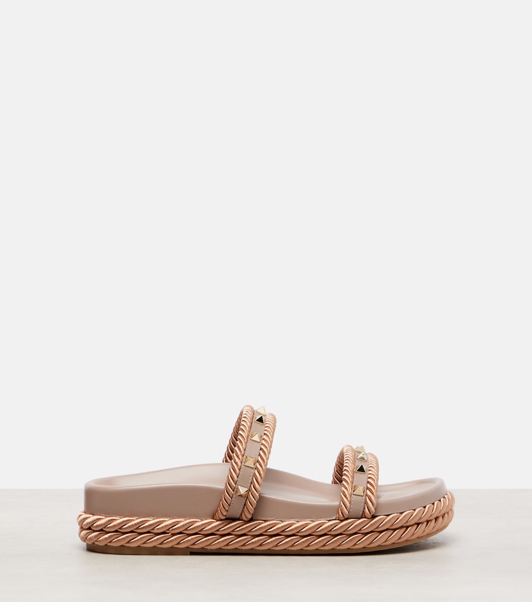 Rockstud leather slides | Valentino Garavani
