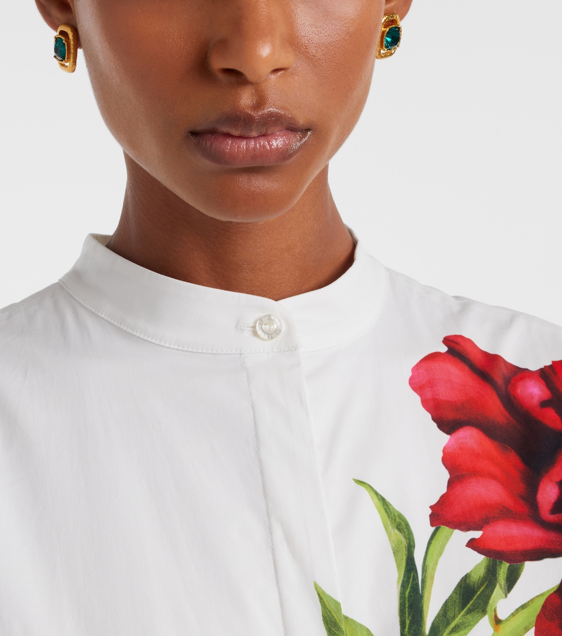 Orecchini con cristalli | Oscar de la Renta