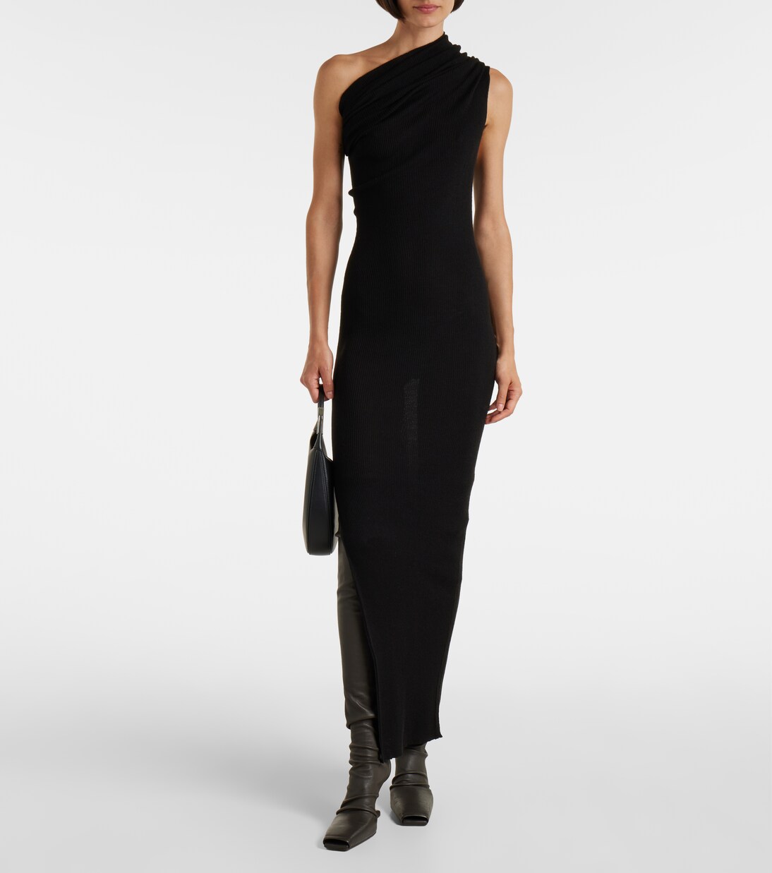 Robe longue Athena en laine vierge | Rick Owens