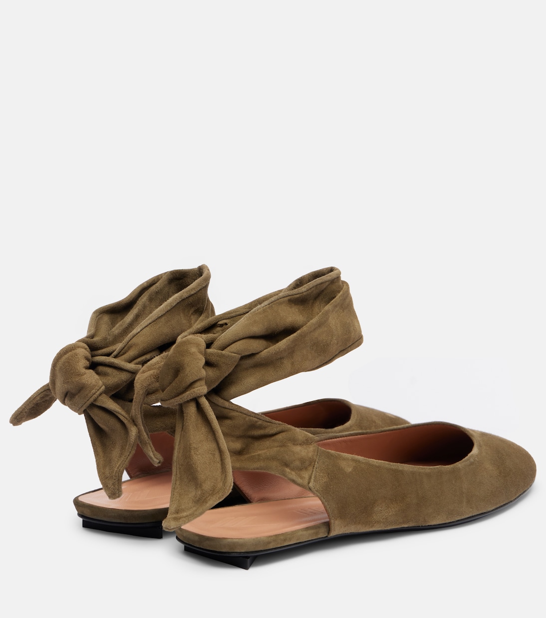 Cloe suede ballet flats | The Attico