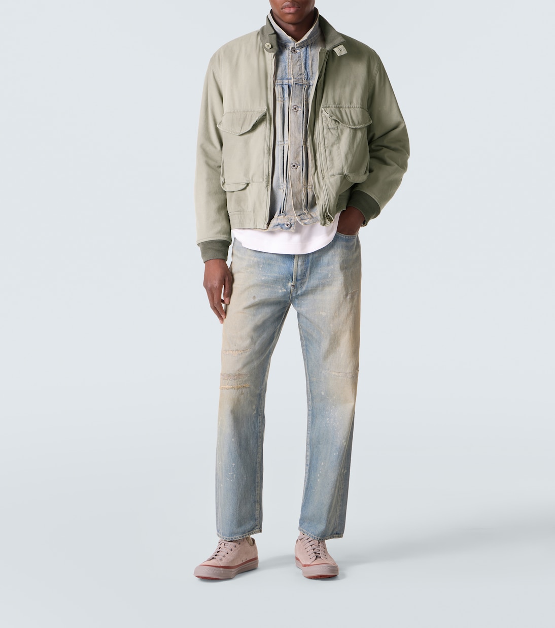 Vintage cotton blouson | A.Presse