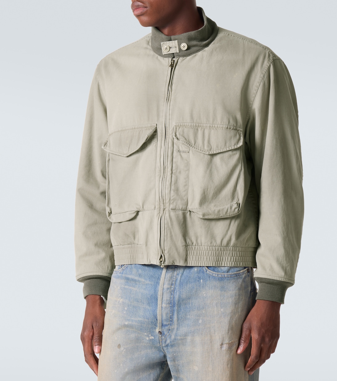 Vintage cotton blouson | A.Presse